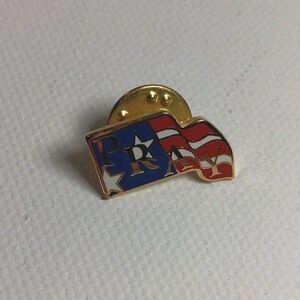 American Flag Pin PRAY in Goldstone Print